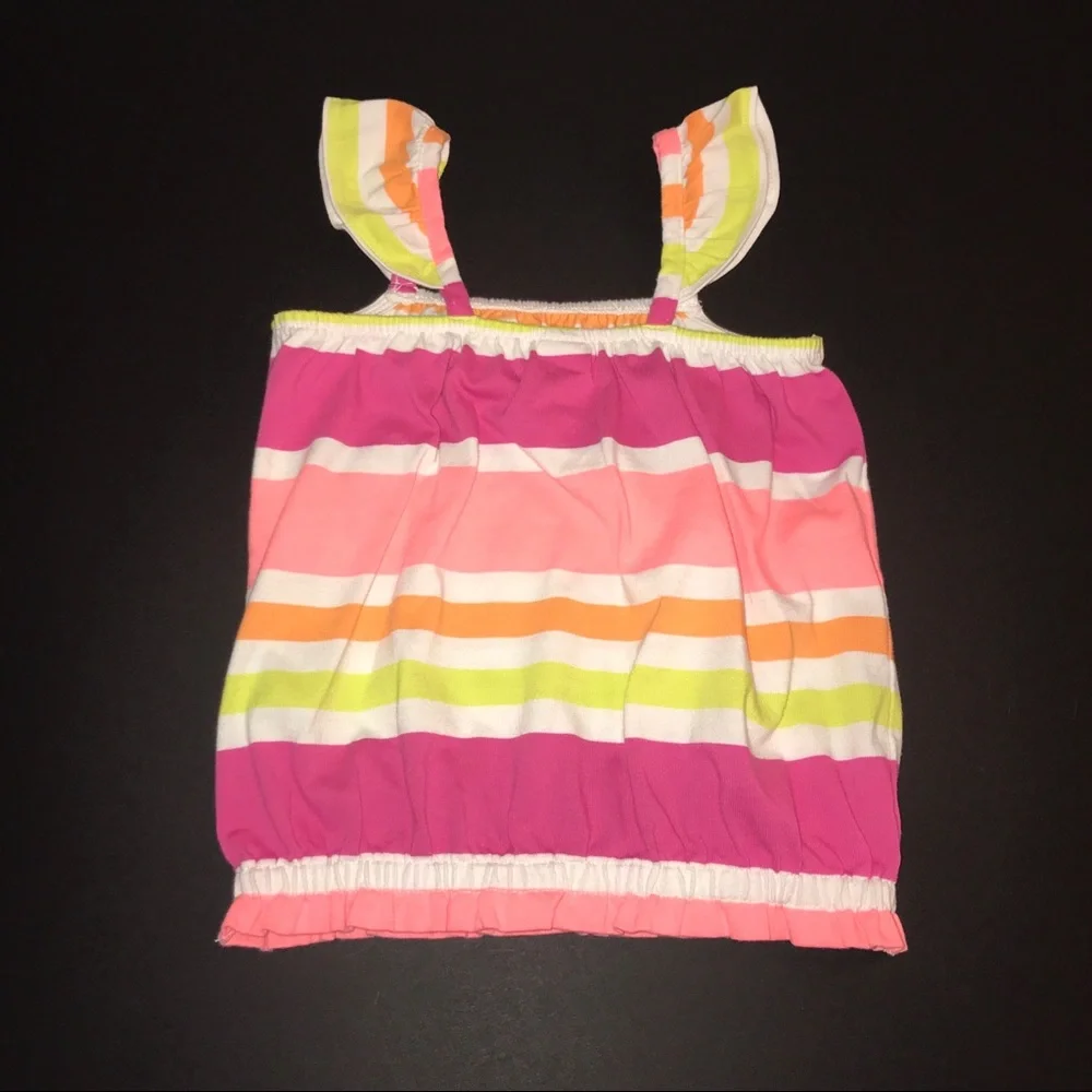 Gymboree Bubble Tank w/Ruffle Sleeve‎ 4T